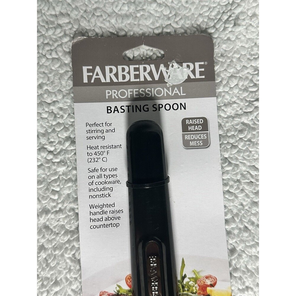 Farberware Classic Basting Spoon Heat Resistant 450F BPA Free Dishwasher Safe - Picture 2 of 7